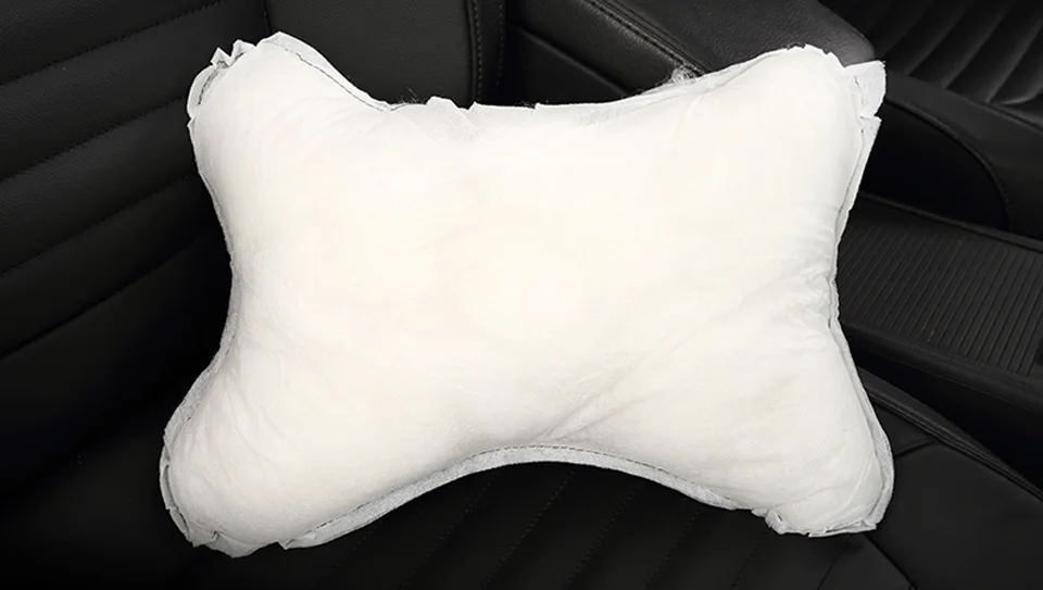 2023 brand new pu leather car headrest pillow universal comfortable neck pillows fit for most cars quality guarantee E1
