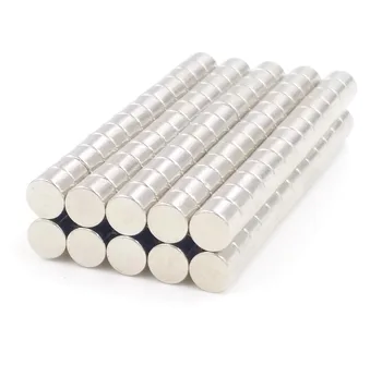 

200pcs Neodymium magnet 5x5 mm Rare Earth small Strong Round permanent 5*5mm fridge Electromagnet NdFeB nickle magnetic DISC