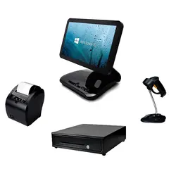 Compoxb 15,6 дюймовый сенсорный экран POS терминал/EPOS до системы/Pos машина/плоский емкостный сенсорный экран pos term