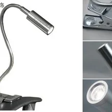 Лампа светодиодная с зажимом-клипсой Спальня прикроватный шланг настольная лампа для чтения J025B Уход за глазами и креативное обучение upport Настольный настенный потолок