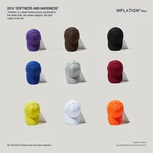 INFLATION, модные кепки с козырьками, повседневные, для отдыха, регулируемые, мужские кепки, для пары, летняя шляпа с полями для путешествий, Visiere Casquette 011CI2016