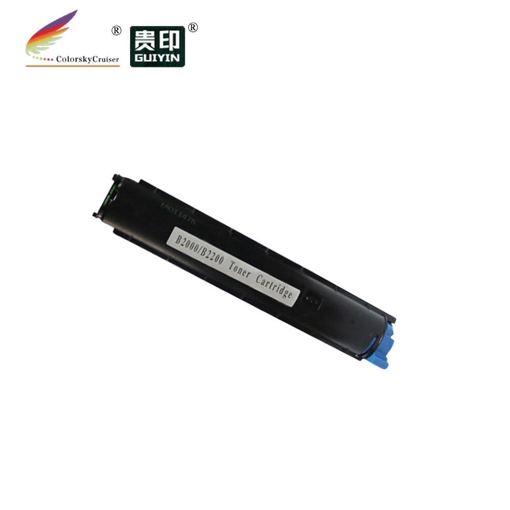 (CS-OB2200) Совместимый картридж для принтера OKI B2200 B2400 B 2200 2400 43640303 bk (2k страниц) |