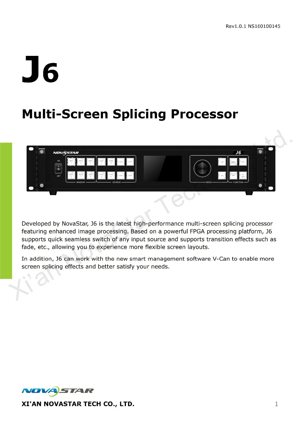 J6 Specifications-Rev1.0.1_00