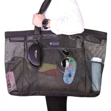 Cherrboll пляжная сумка-тоут большого размера Водонепроницаемая Сетчатая Сумка Для игрушечного продуктового бассейна(большой