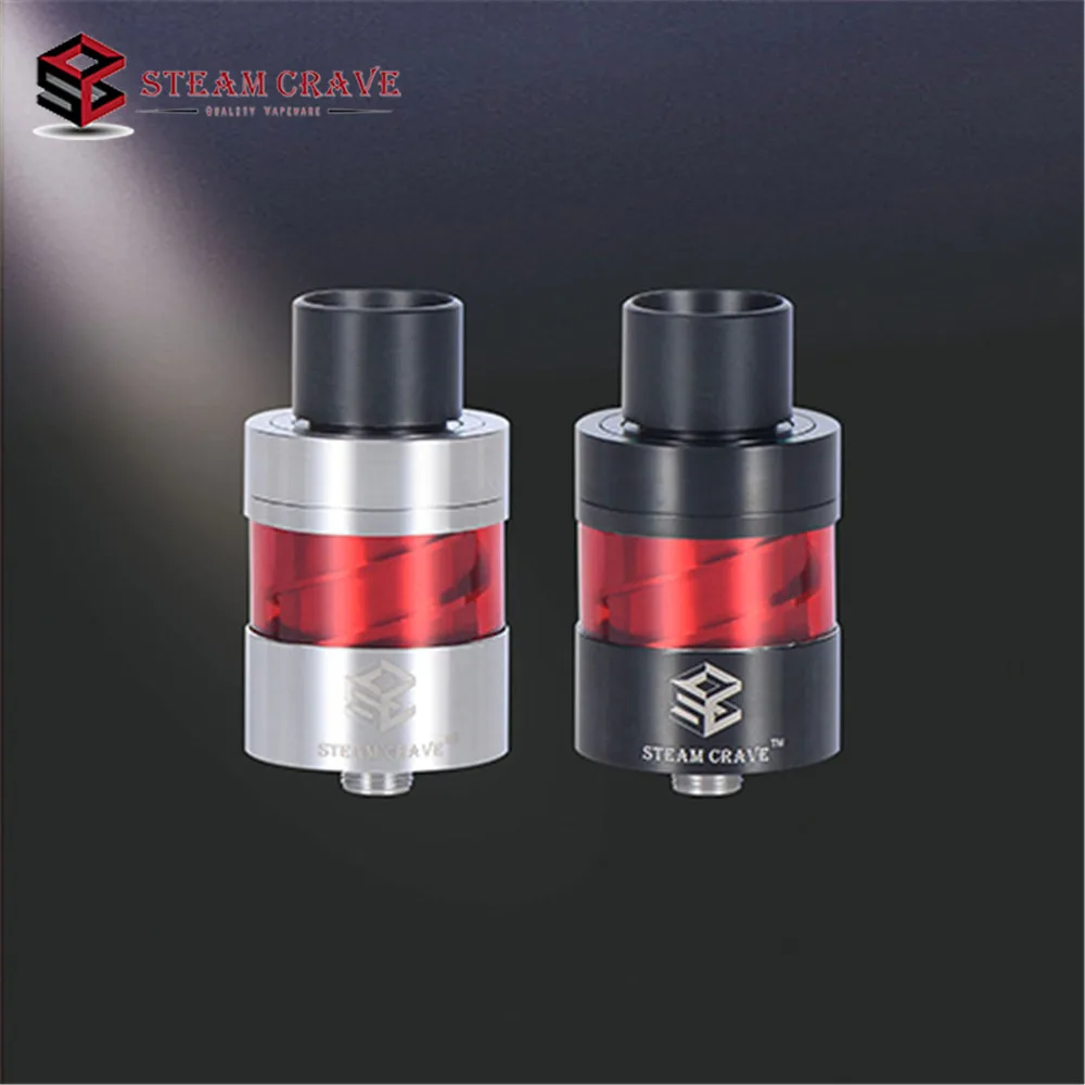 Clearance Steam Crave Aromamizer V-RDA 2Post Deck Rebuildable Aromamizer RDA Atomizer Tank Fit Square Box Mod VS Ammit