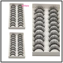 Kanbuder ресницы Большая распродажа 5 пара/лот крест-накрест Модные накладные ресницы Объемные ресницы горячая Распродажа ресницы для наращивания MARC21