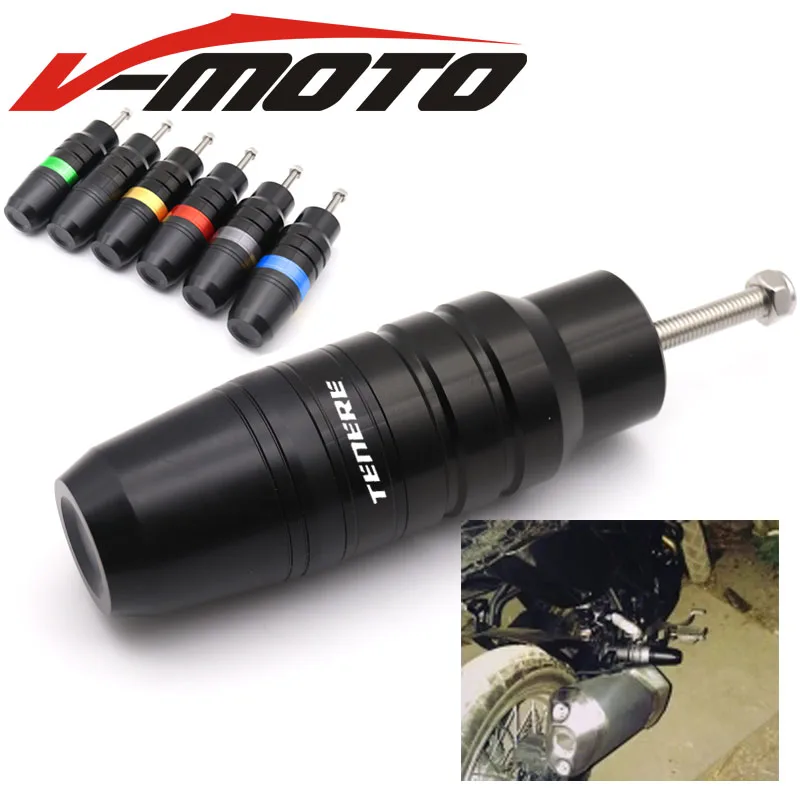 

r For Yamaha XT660Z XT 660 Z XT1200Z / ZE Super Tenere Motorcycle Falling Protectors Exhaust Frame Slider Anti Crash Pad Prot
