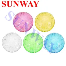 40 мм прозрачный кристалл Bubble balltop Джойстик Аркада Замена Топ мяч для Sanwa Seimitsu джойстик ручка 5 цветов