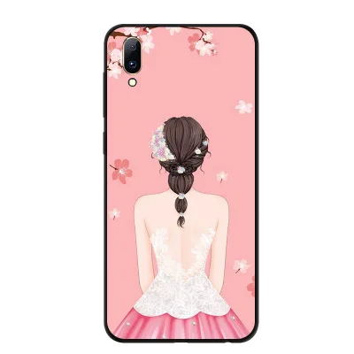 Крышка для Vivo V11 Pro Капа крышка красивая девушка противоударный мягкий ТПУ чехол-накладка для Vivo V 11 Pro Чехол для телефона Fundas в виде ракушки - Цвет: A5