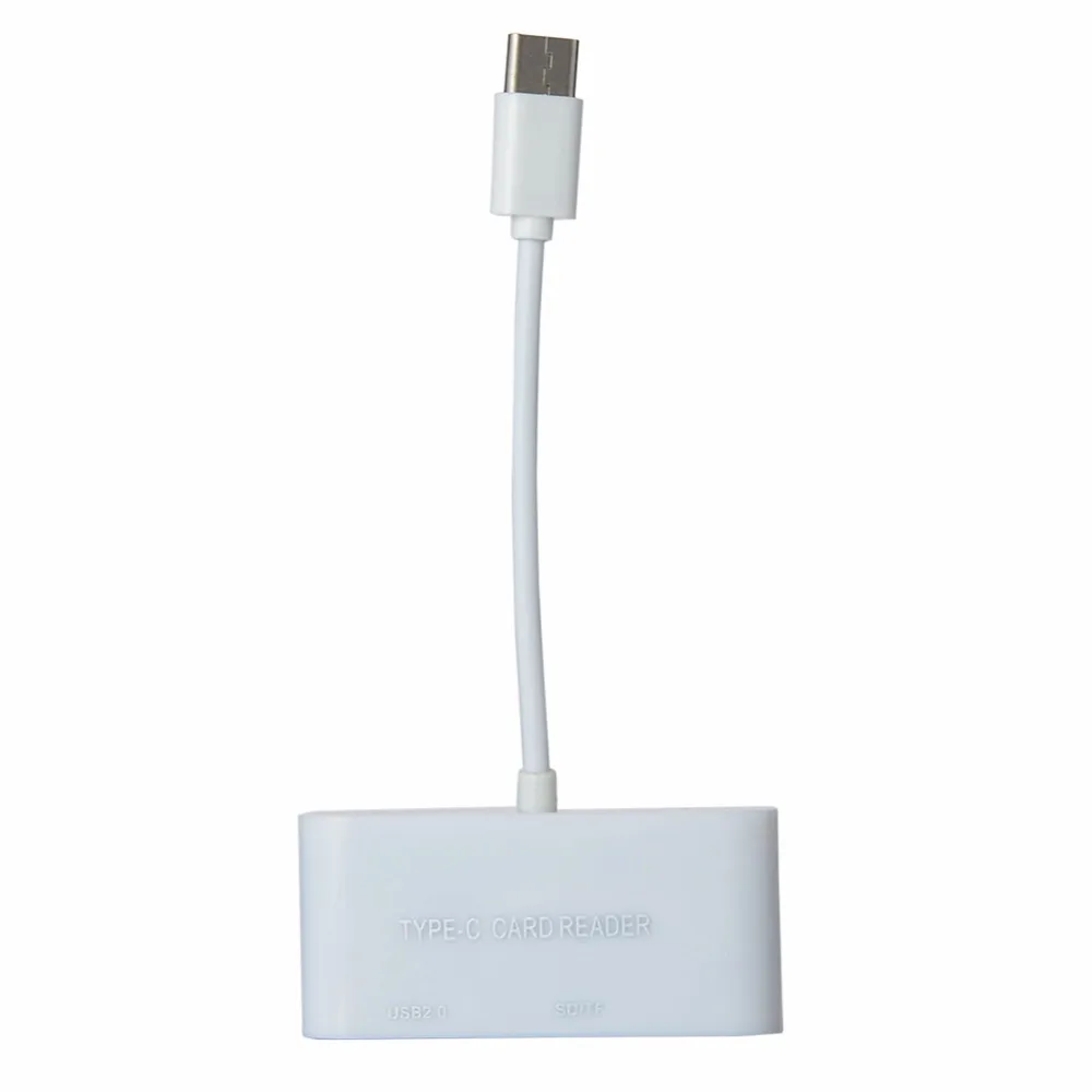 3 в 1 USB Card Reader адаптер Тип C кабель SD Micro SD TF Камера соединение для Macbook Pro Тип -C Порты и разъёмы