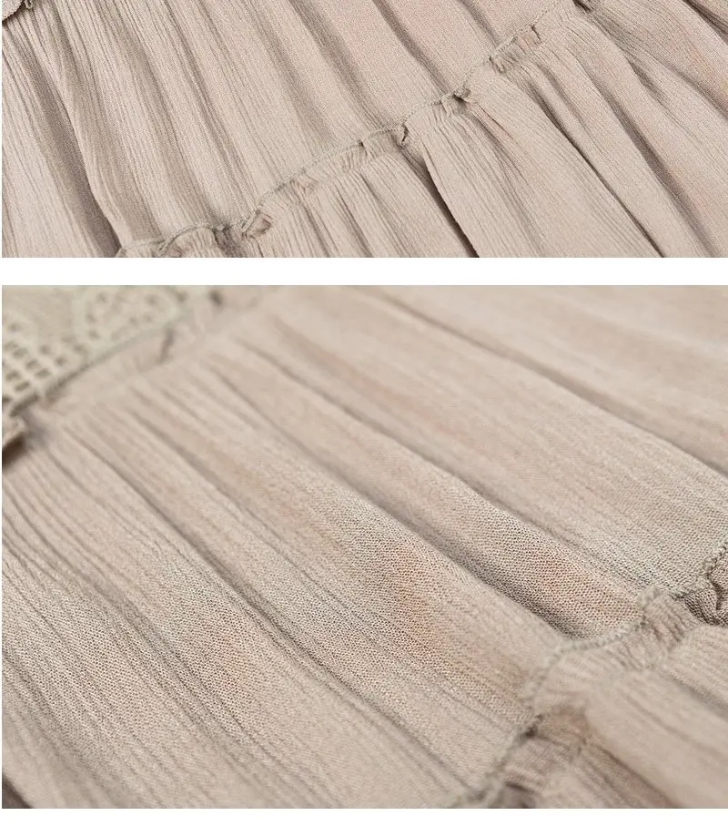 Lace Trim Peasant Top for girls G3212-13