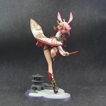 

Anime Honkai Impact 3 Sakura Yae Heretic Miko Sexy girls Anime PVC Action Figures toys Anime figure Toys For Kids children gifts