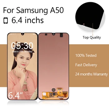 

For Samsung For Galaxy A50 A505 LCD Display with Touch Screen For Samsung A50 LCD Screen Digitizer 100% Tested free shipping