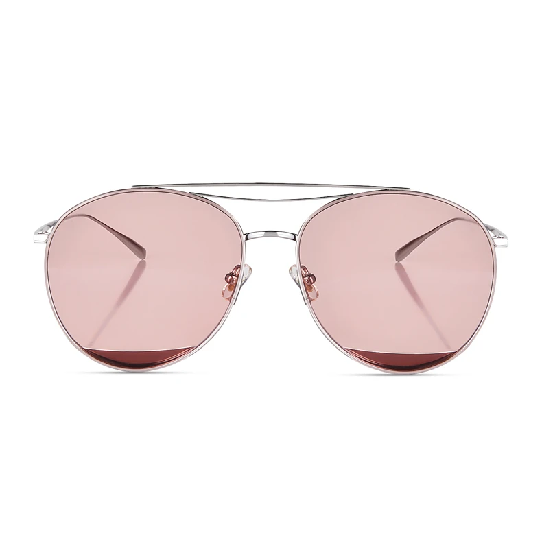 Чистый титановые солнцезащитные очки Для женщин известный Брендовая Дизайнерская обувь Новые Модные женские Высокое качество овальные зеркальные солнцезащитные очки для Для женщин Роскошные