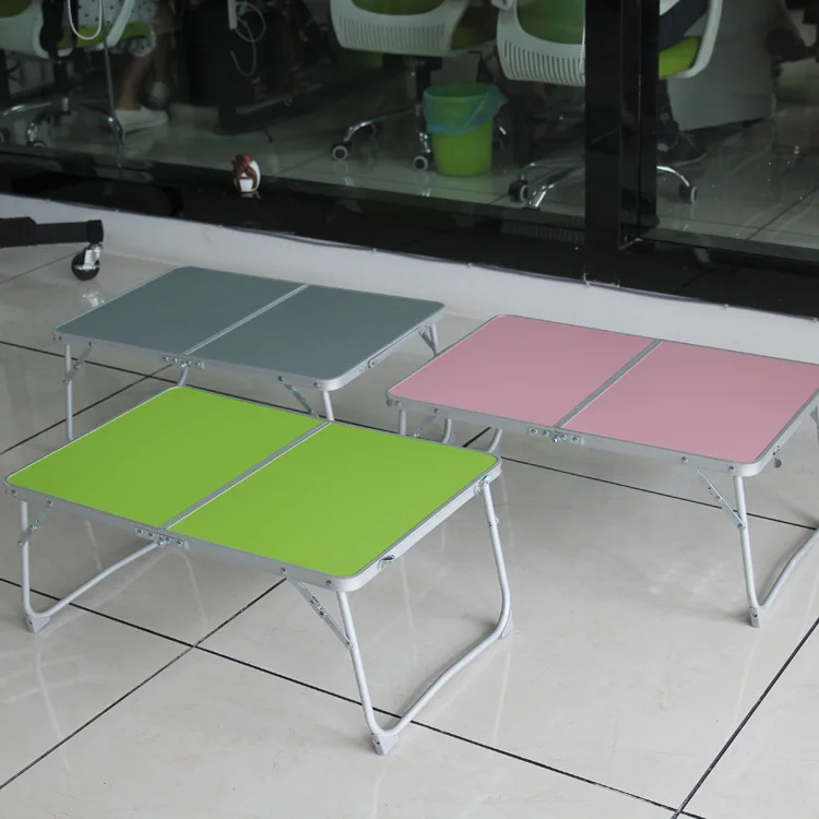 low folding table for picnic