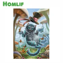 5d diy Алмазная картина "мандала" Кошка на заказ алмазная живопись полная квадратная Бабочка Алмазная вышивка значок yuhua kurta Роза коробка