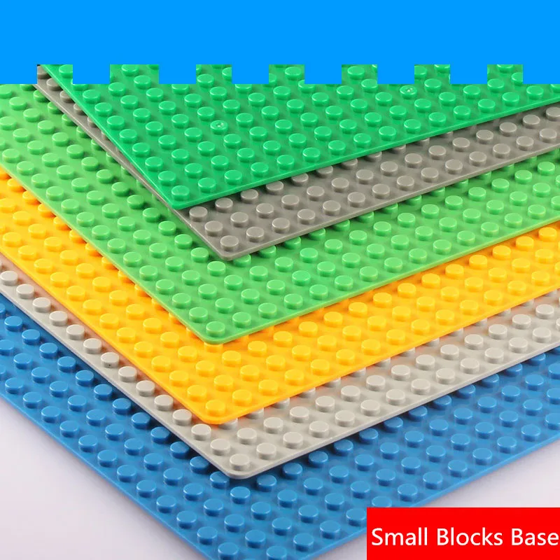 

1PCS 2019 Brand Big Size 40*40cm Blocks DIY Baseplat 50*50 dots Small Bricks Base Plate Compatible With Legoing