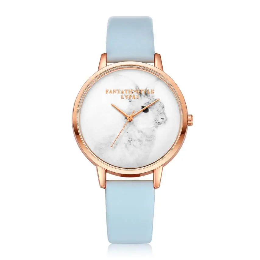 

New LVPAI Luxury Watches Women Rose Gold Rabbit Style Fashion Sport Quartz Wristwatch Clock Ladies Dress Gift Watches Reloj M50