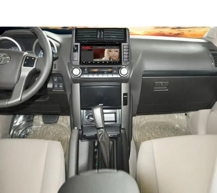 Best DSP 2GB Ram 32GB Rom Android 7.1 8inch Car DVD Gps For Toyota Prado 150 2004-2002010-2013 Vedio Audio Head Unit Stereo Media 1