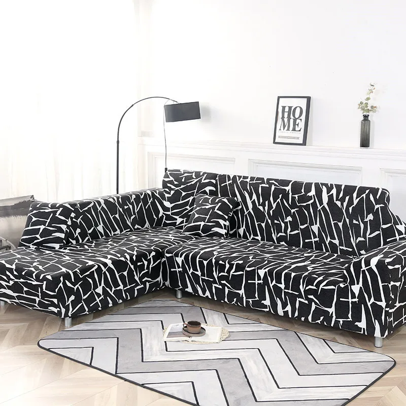 Продажа Шезлонг диван эластичный чехол для дивана funda cubre Чехлы для дивана для гостиной (необходимо заказать 2 шт.) подходит для углового дивана