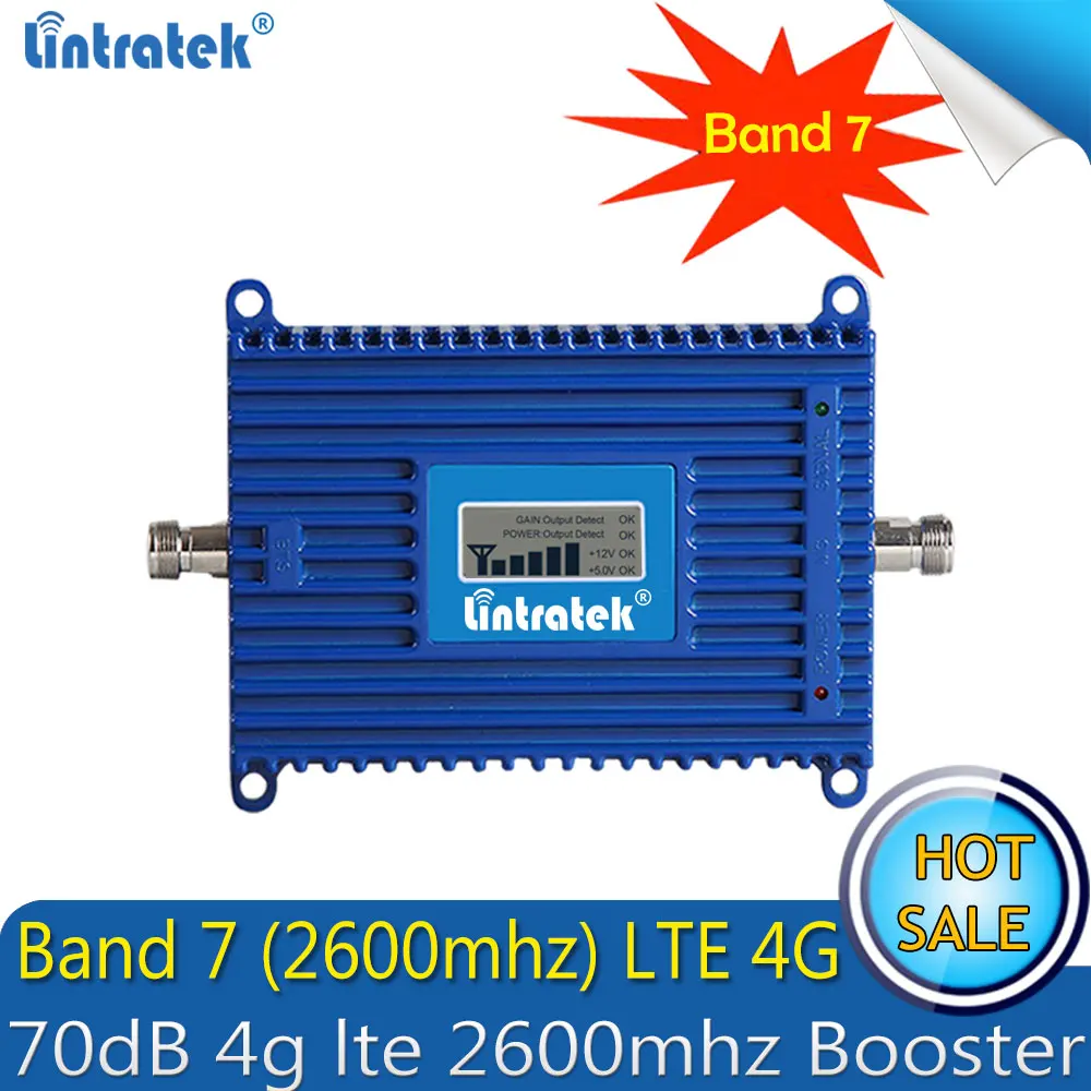 4 Г LTE 2600 МГц Мобильный Телефон Усилитель Сигнала 1000 квадратных покрытия