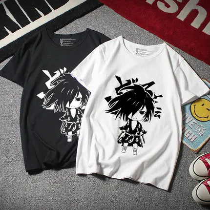 

Anime Dororo Hyakkimaru cosplay T-shirt Fashion t shirt Cotton Men Tees tops