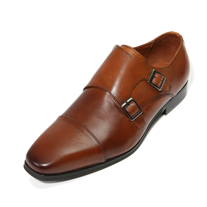 Yjp Leather Business Monk Strap Shoes Black Brown Buckle Formal Yjp Leather Business Monk Strap Shoes Black Brown Buckle Formal Shoe Fit For Office Men Cow Dress Zapatos Hombre In From