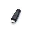 5.5*2.1mm 5.5 x 2.1 mm Female jack to Type-C USB 3.1 Male Plug 90 / 180 Degrees DC Power Connector Adapter DC to Type c male ► Photo 3/5