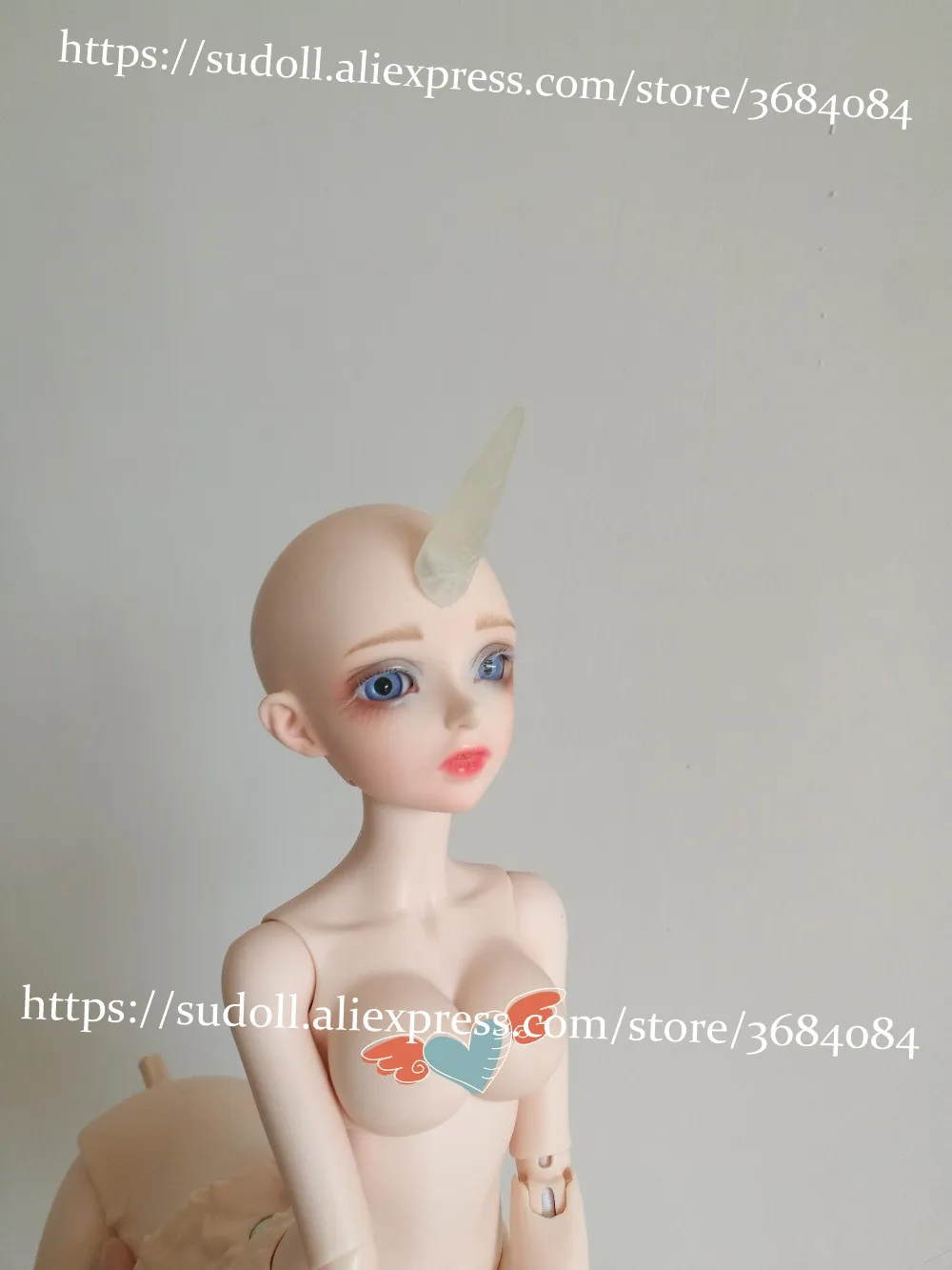 SuDoll 1/4 BJD SD кукла девушки смолы голый Неокрашенный тело кукла+ глаза милые игрушки высокого качества лошадь