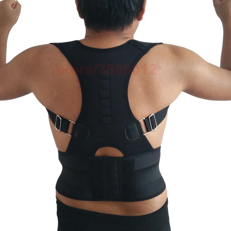 Power Adjustable Elastic Lumbar Support Belt Strap Medical