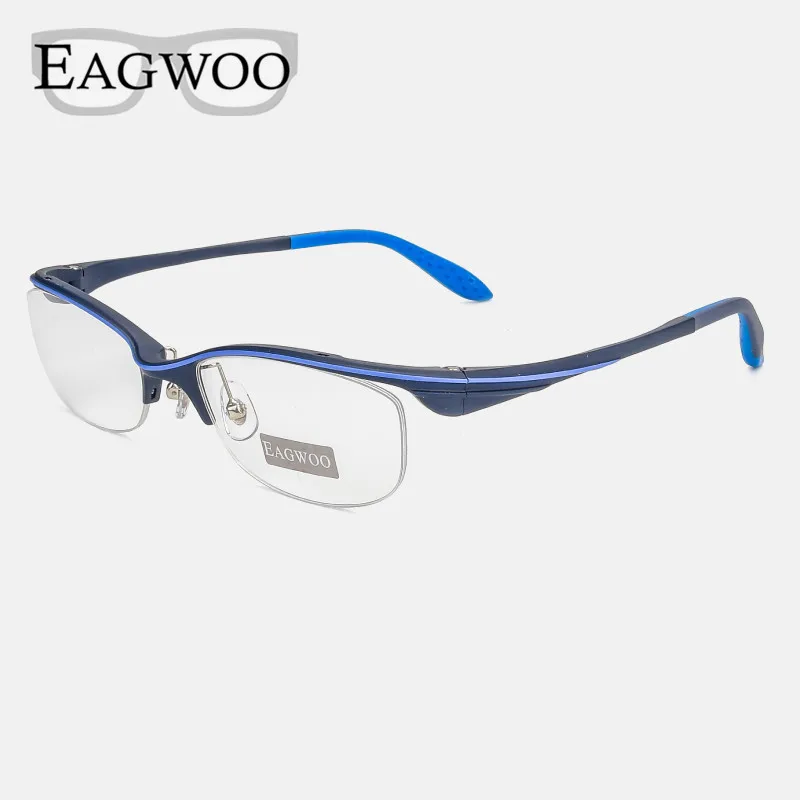 

Sports Super Light Optical Frame Prescription Men Designed Eyeglasses Sporting Half Rim Spectacle with Anti Slip Temple 28090