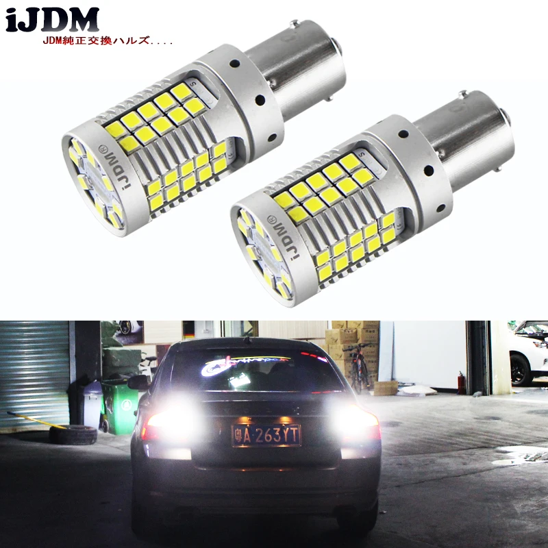 IJDM без ошибок супер яркие 15 Вт 35 SMD 1156 P21W 7506 светодиодный Сменные лампы для