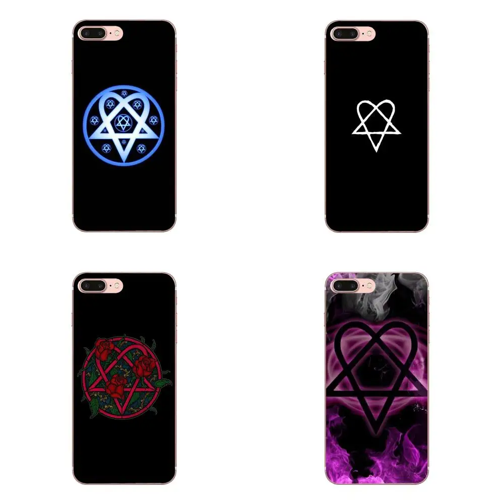 

For Xiaomi Redmi Note 2 3 3S 4 4A 4X 5 5A 6 6A Pro Plus TPU Mobile Phone Cases Him Heartagram