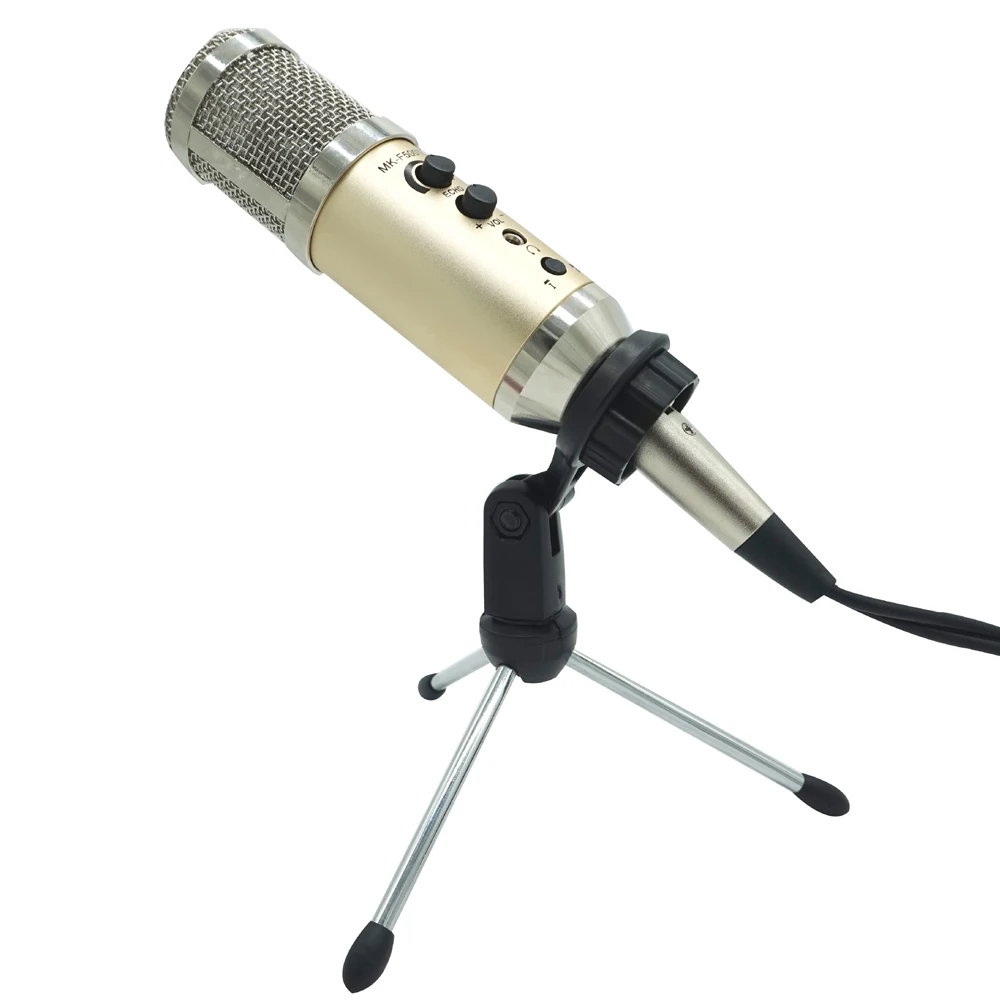 Billige TGETH MK F500TL Professionelle USB Studio kondensatormikrofon Verdrahtete Aufnahme Für Computer kalaok Mikrofon Microfone PK MK F200FL