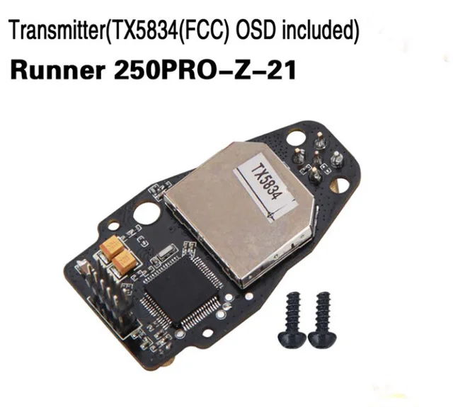 

Transmitter TX5834 FCC OSD Included Walkera Runner 250PRO-Z-21 for Walkera Runner 250 PRO GPS Racer Drone RC Quadcopter