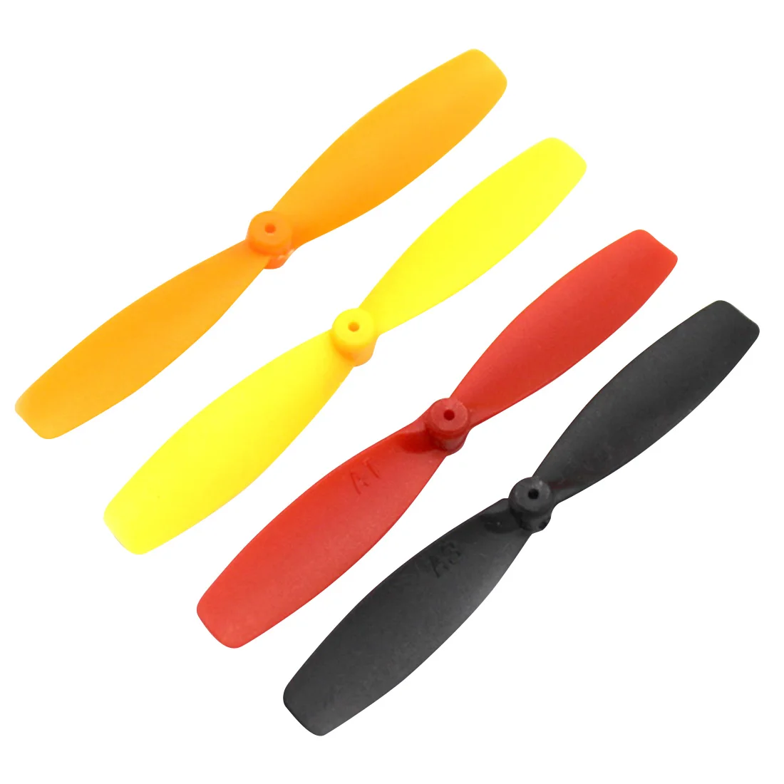 

55mm 10pcs DC Motor Helicopter Propeller Screw For Model Motor Aircraft Helicopter Plastic