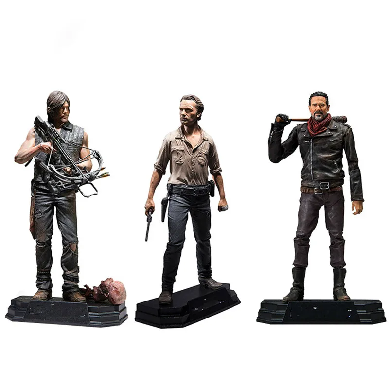 

18cm The Walking Dead PVC Action figure Rick Daryl Negan Figures Toys Collectible Model Toys Gift