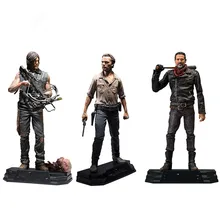 18cm The Walking Dead PVC Action figure Rick Daryl Negan Figures Toys Collectible Model Toys Gift 18cm The Walking Dead PVC Action figure Rick Daryl Negan Figures Toys Collectible Model Toys Gift