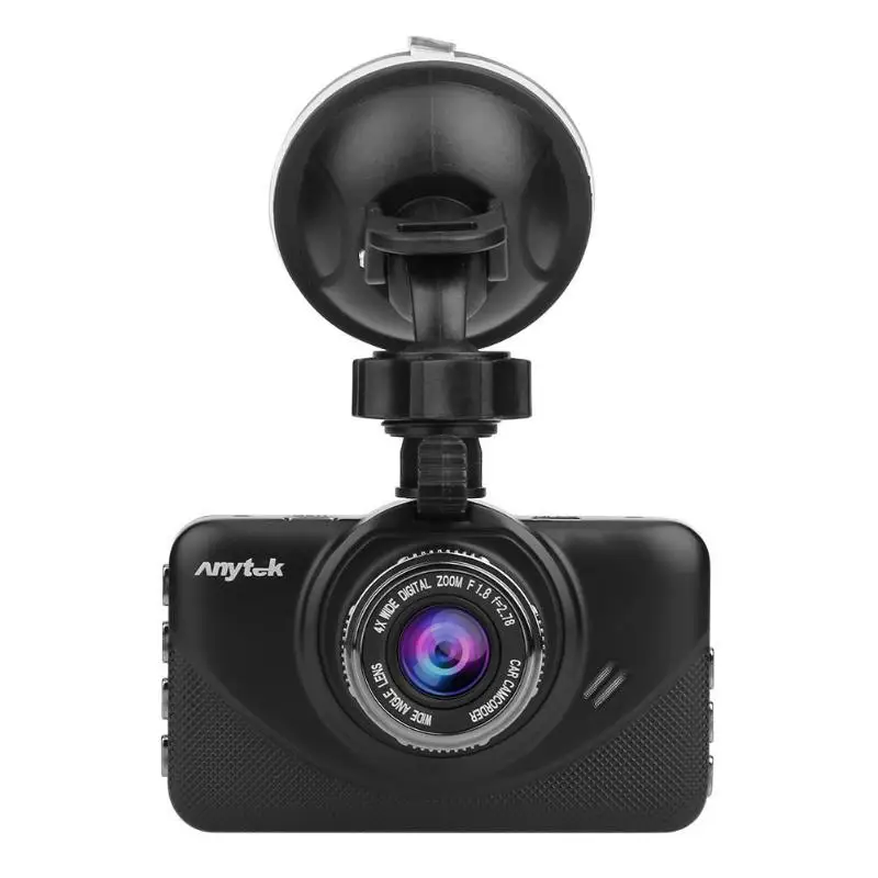

Anytek K18+ 3.0in FHD 1080P Car DVR Touch Night Vision Rear View Mirror Camera Dual Lens Dash Cam