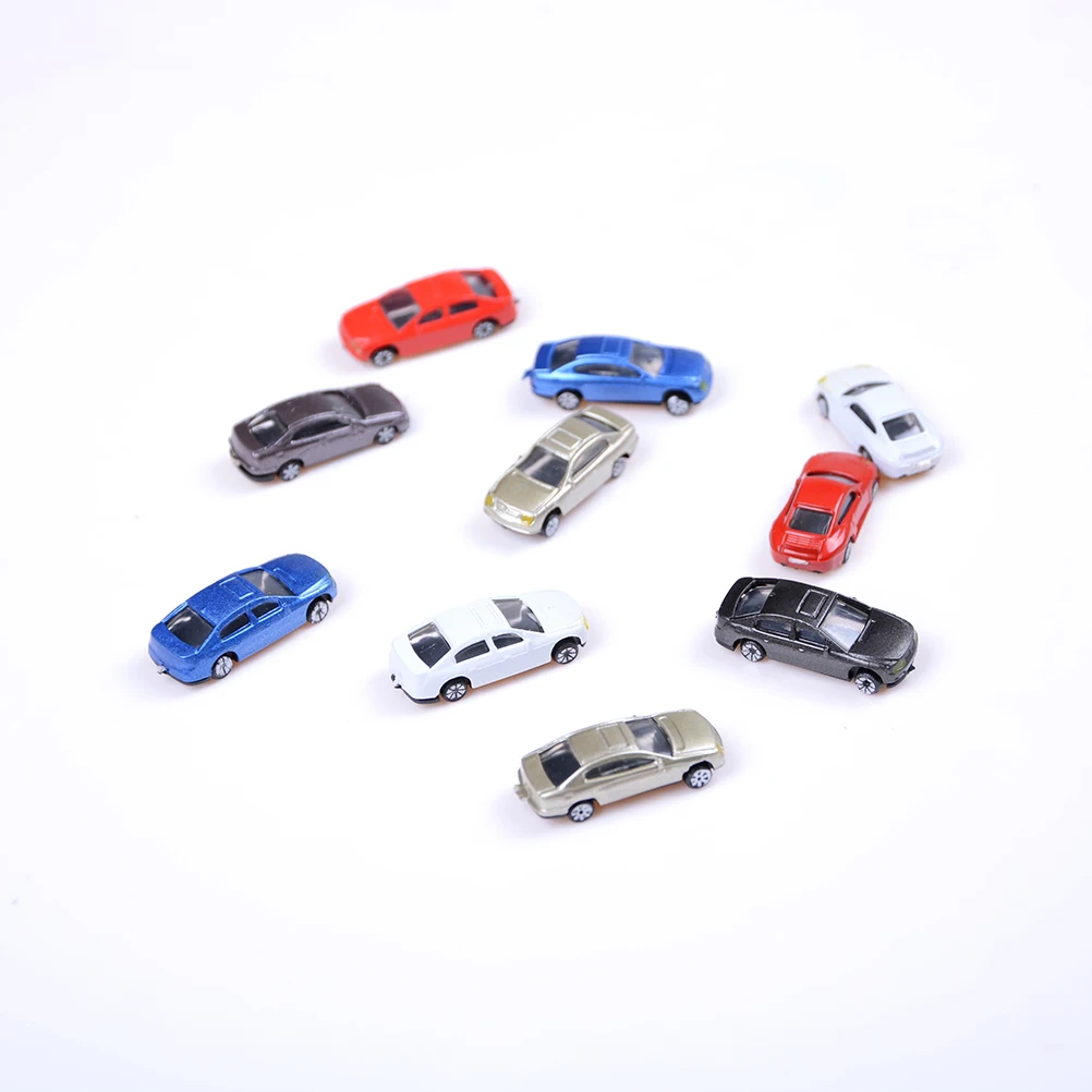 

10 pcs Mini Car models of various brands of cars alloy car metal material Scooter Hornet mini golf laser wholesale sales