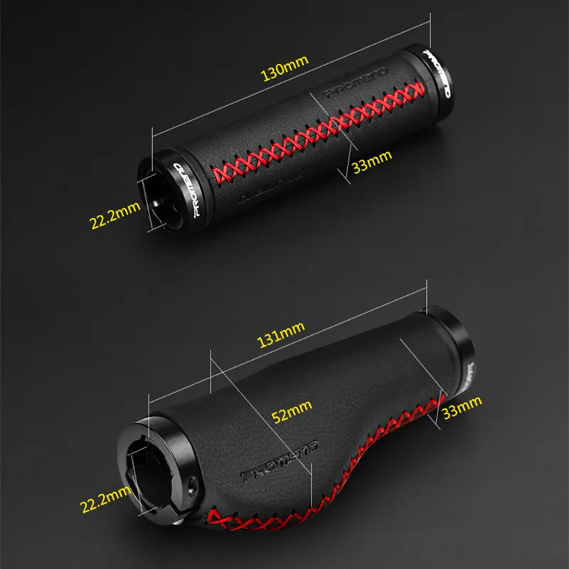 Велосипедная ручка Promend, велосипедные ручки, противоскользящие, удобные, волокнистые, кожаные, велосипедные ручки, ручки, замок на горном велосипеде