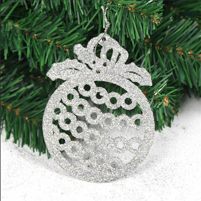 

1 PC Christmas supplies Gold powder Candy bags Christmas tree decorations Xmas tree present adornments DIY party accessories