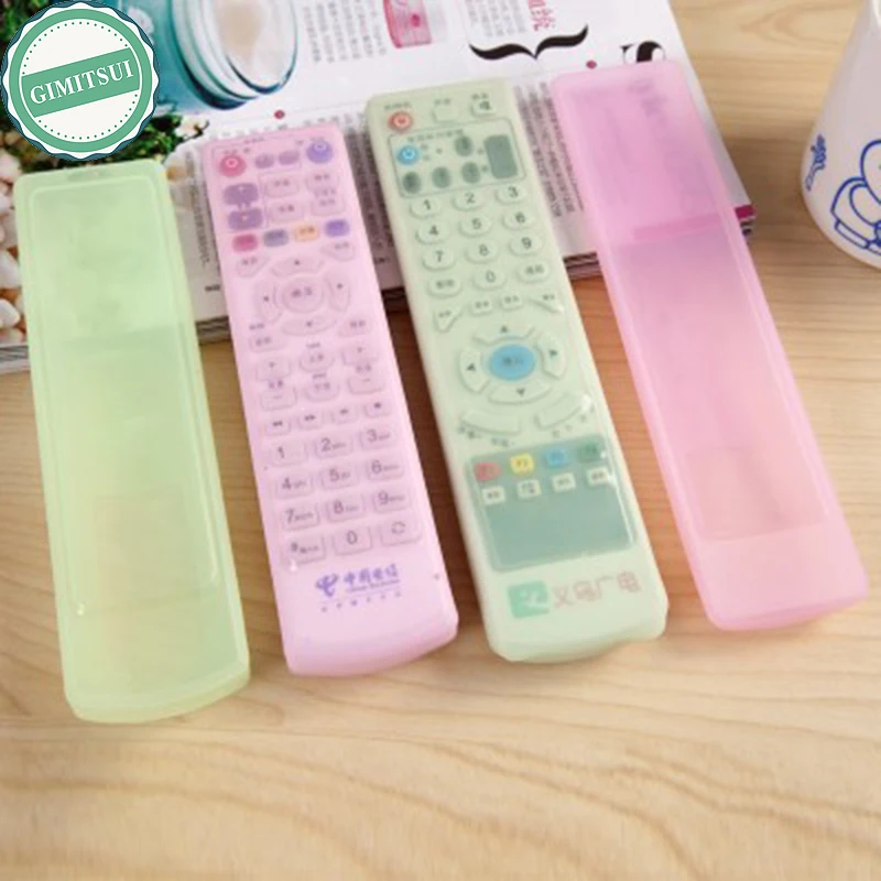

New 2018 Silicone Protective Case Cover Video Air Condition Remote Control Dust Cover Holder Waterproof Dust Protector Bolsos D