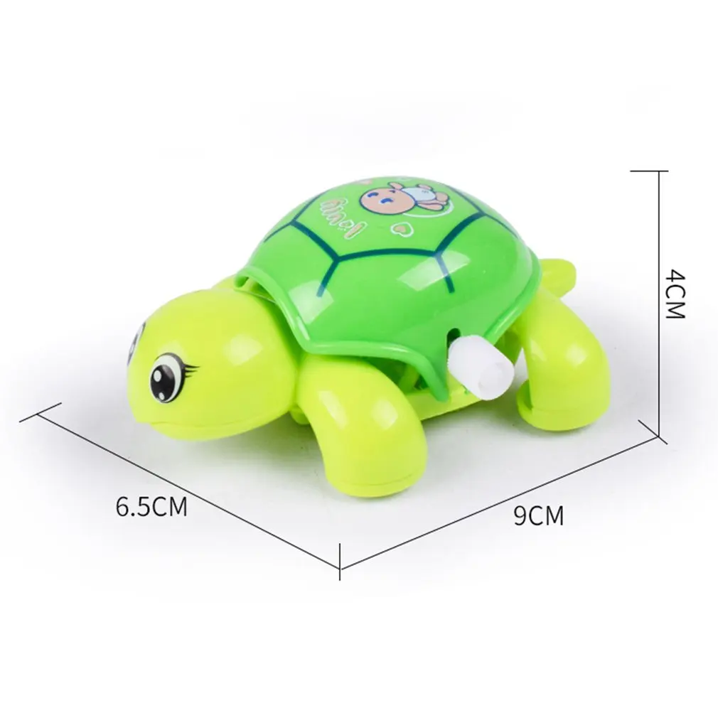 Креативная детская заводная игрушка Черепаха на цепочке Mainspring игрушки родитель-дети взаимодействие обучающая тянуть леска игрушка