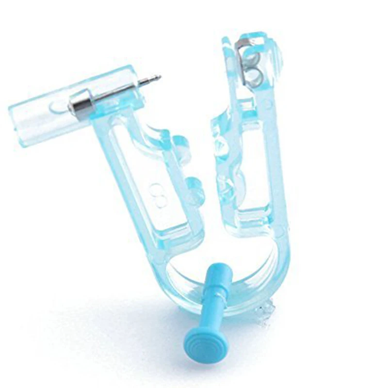 

2/1PCS New Disposable Safety Sterile Ear Piercing No Pain Body Ear Piercing Gun+1 pc Ear Stud Professional Toiletry Kits