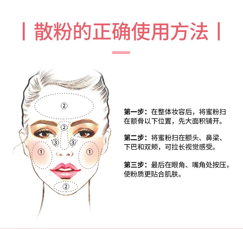 

Makeup Foundation Face Contour Loose Powder Cosmetics Oil-control Concealer Bronzer Highlighter
