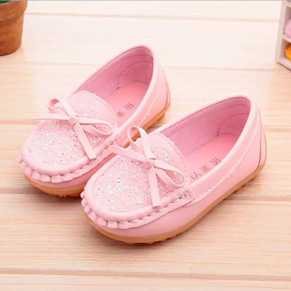 2017 Children shoes spring autumn Toddler Little girls loafers shoes