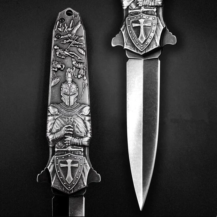 Очень прочный тактический нож Stonewash, складное лезвие, охотничий нож, инструменты для выживания, 3D ножи для резьбы, кемпинга, коллекция EDC