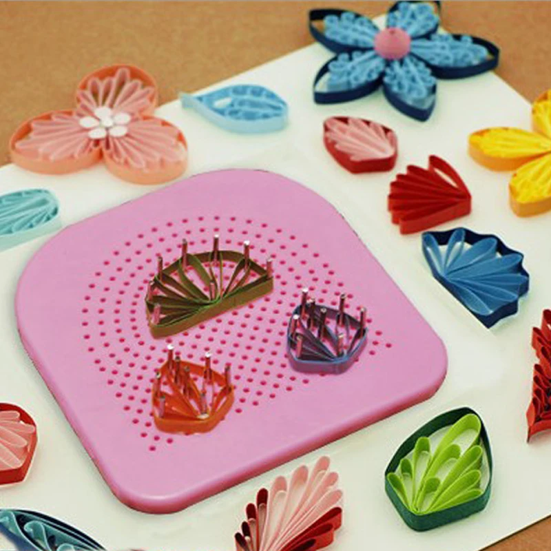 

Quilter's Grid Guide For Paper Folding Crafting Paper Quilling Handmade Paper Craft DIY Paper Quilling Tool Home Tools