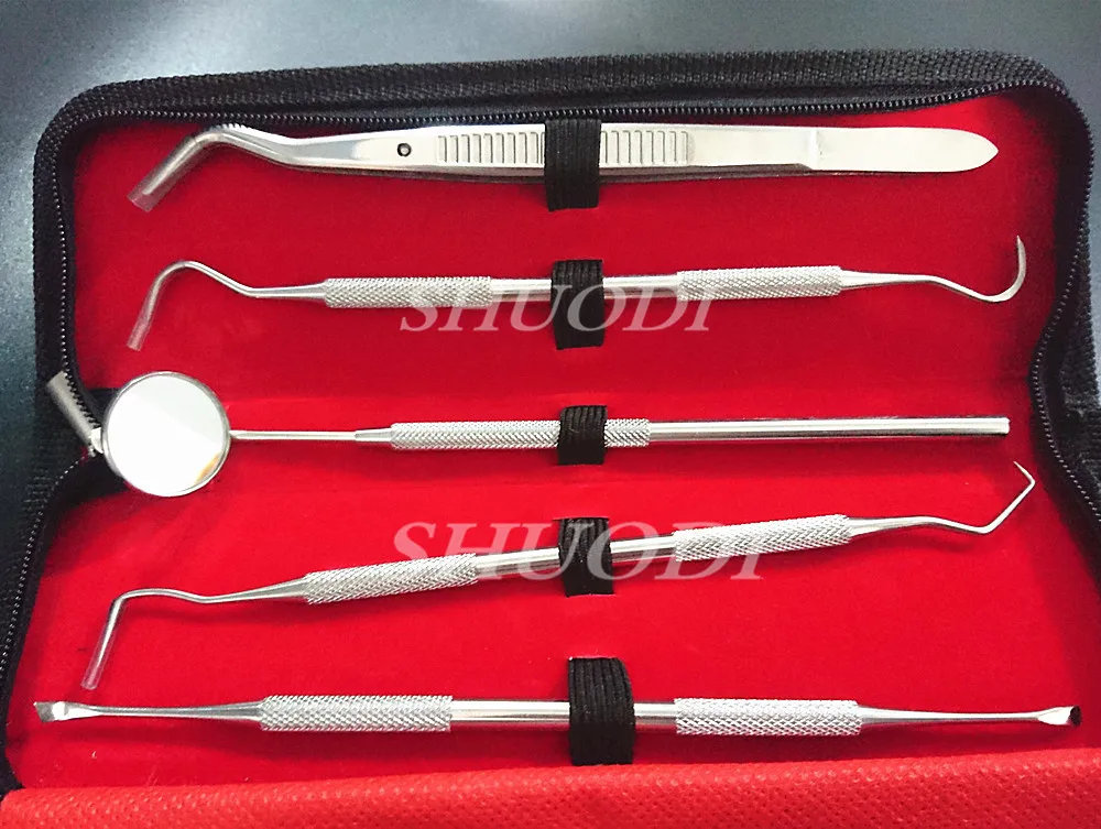 Oral Care Examination Stainless Steel Dental Lab Equipment Dental Kit